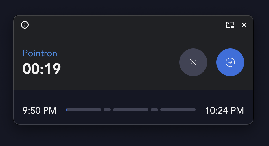 Picture in picture on web app
